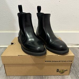 Dr Martens mono smooth leather boot